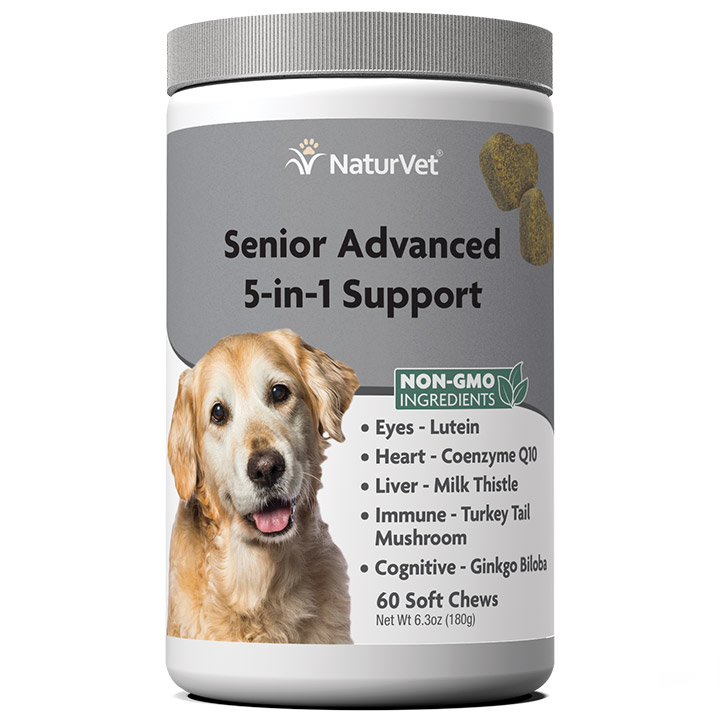 NaturVet Senior Advance 5 in 1, 60 ct.