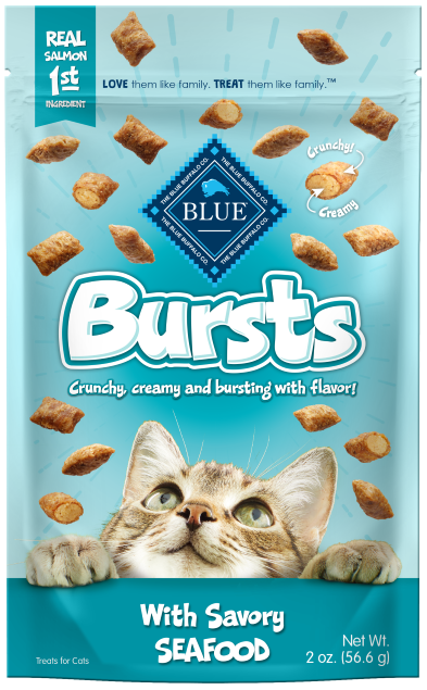 Blue Burst Seafood Cat Treat, 2 oz.