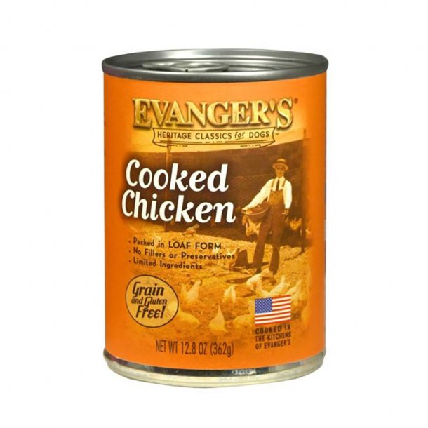 EVANGERS CLASIC GRAIN FREE COOKED CHICKEN 12.8 OZ