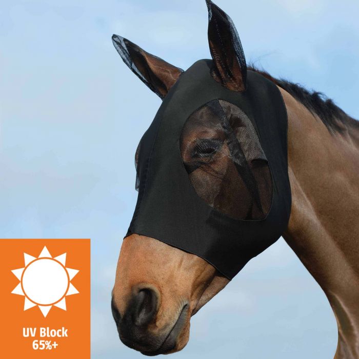 Weatherbeeta Stretch Bug Eye Saver Fly Mask with Ears