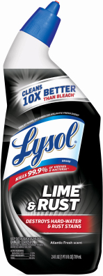 Toilet Cleaner, Lime & Rust Remover, 24 oz.