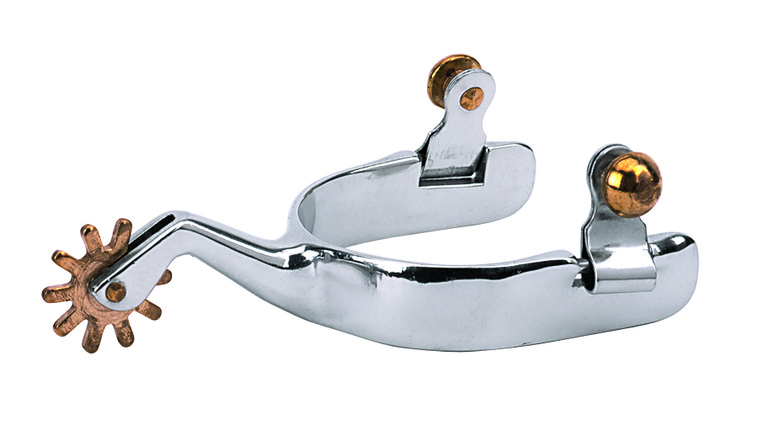 Men's Cutting Spurs with Plain Band