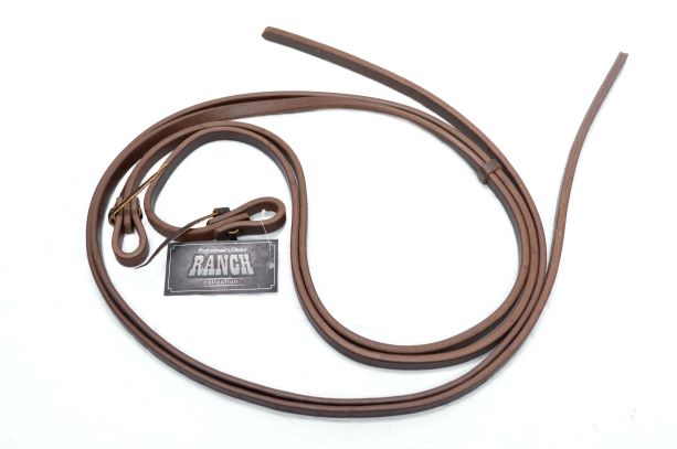 Professional Choice Ranchhand Split Rein Heavy Oil 5/8"