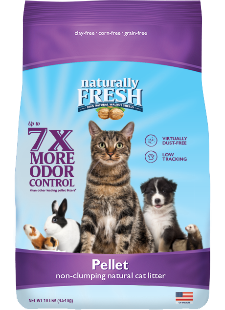 Naturally Fresh Non-Clumping Pellet Cat Litter, 10 lb.