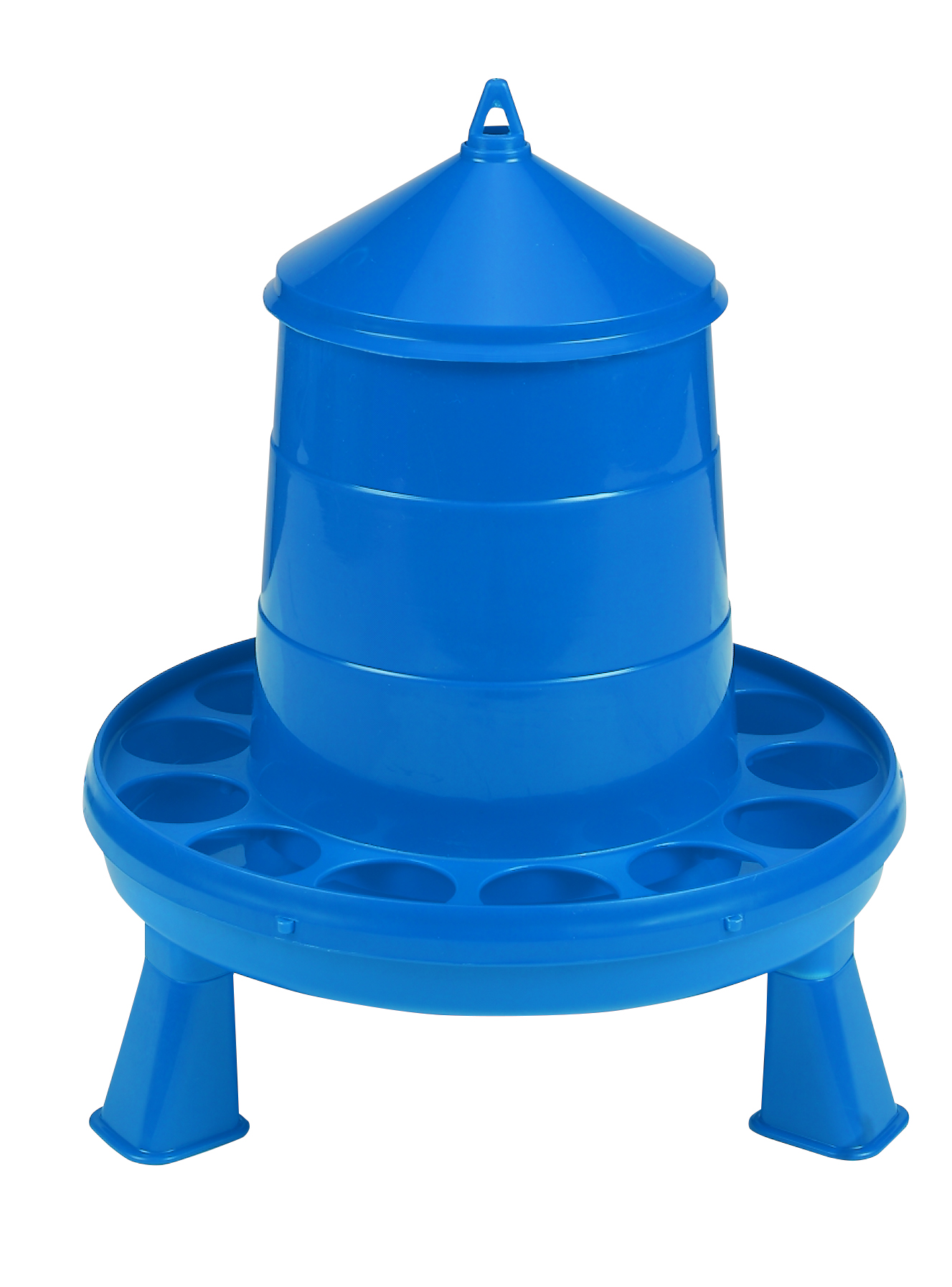 Double-Tuf Poultry Feeder with Legs, 4 lb.