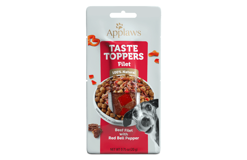 Applaws Beef & Red Pepper Fillet, .71 oz.