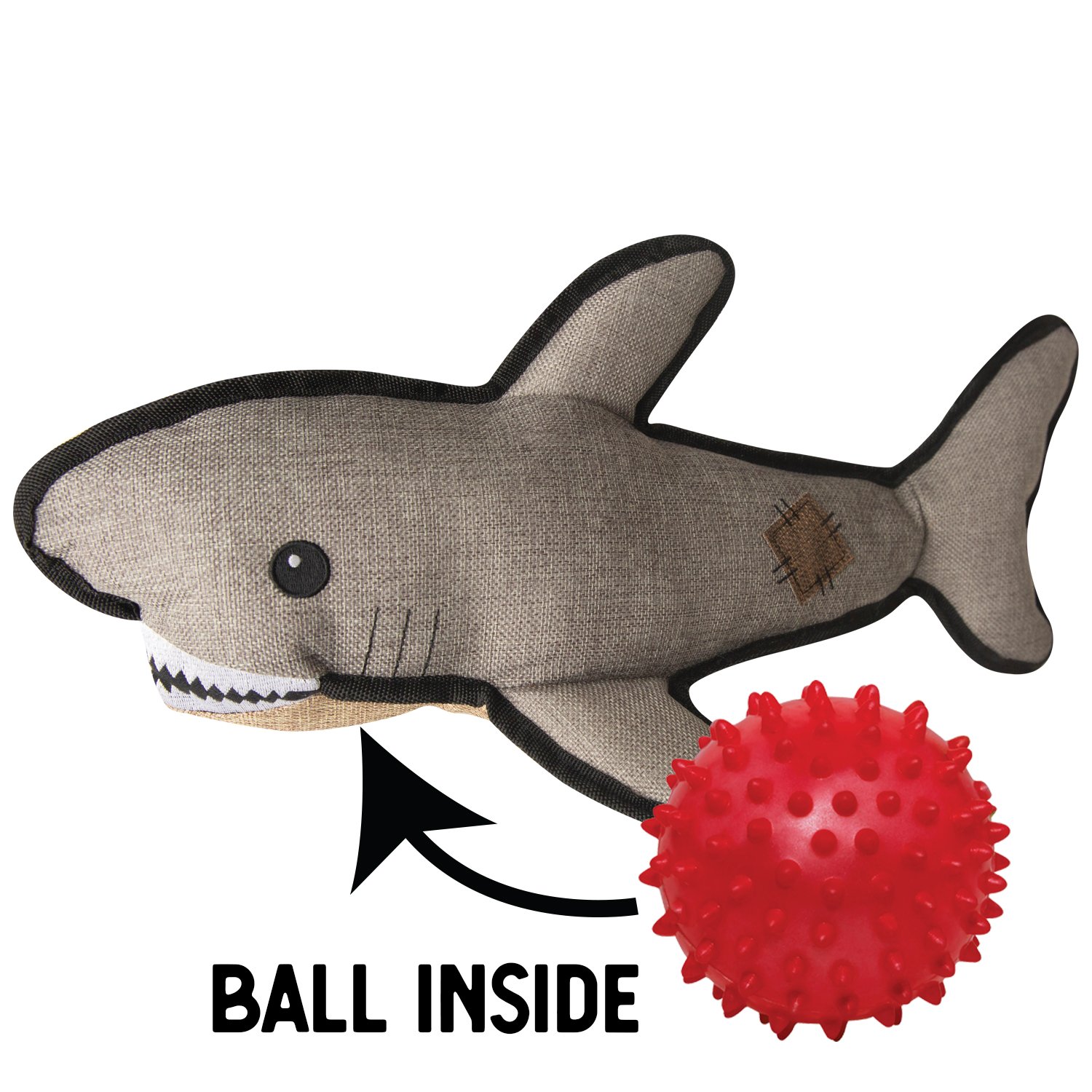 Snugarooz Saul The Shark with Ball, 21"