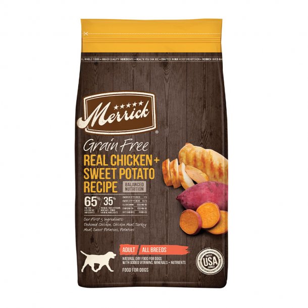 Merrick Grain-Free Chicken and Sweet Potato, 30 lb.