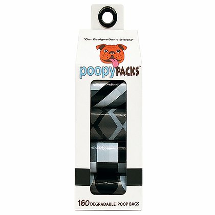 Metro Paws Black Multi Poopy Pack, 8 ct.