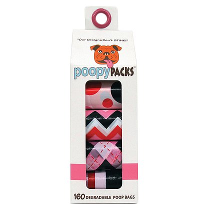 Metro Paws Pink Multi Poopy Pack, 8 ct.
