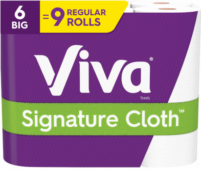 Viva Paper Towels, 6 Big Rolls