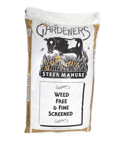 Gardener's Steer Manure, 2 cu. ft.