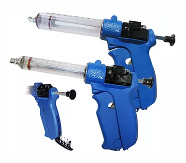 Datamars Plastic Repeater Syringe, 50 mL