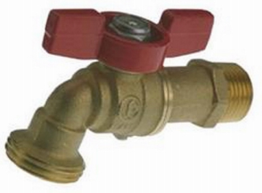 3/4" Hose bib,  ball valve