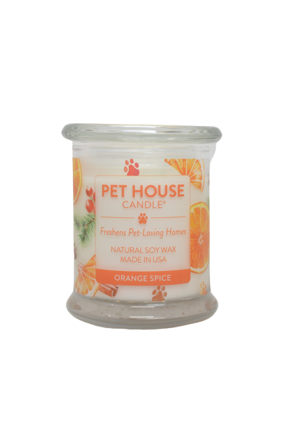 Pet House Candle, Orange Spice