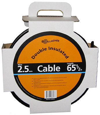 Gallagher Heavy Duty Lead Out Cable 12.5 ga x 65 ft