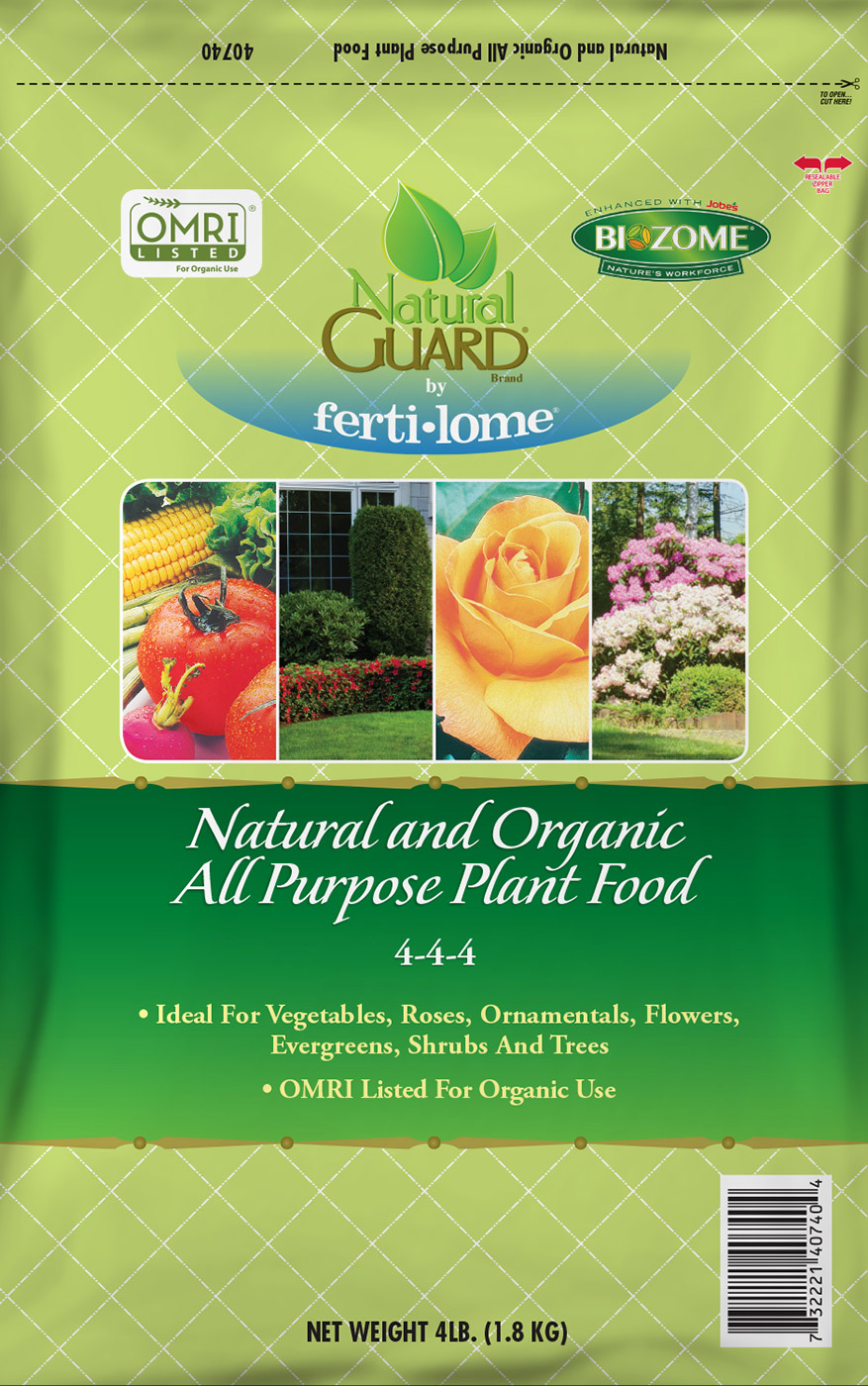Natural & Organic All-Purpose Plant Food, 4 lb.
