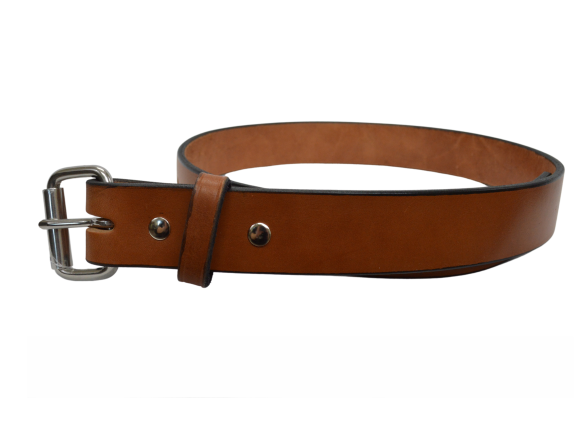P & B Harness Leather Tan Belt
