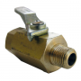 1/8 FPT X 1/8 MPT Brass Ball Valve