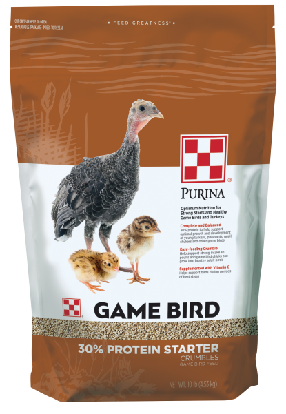 Game Bird 30% Protein Starter, 10 lb.
