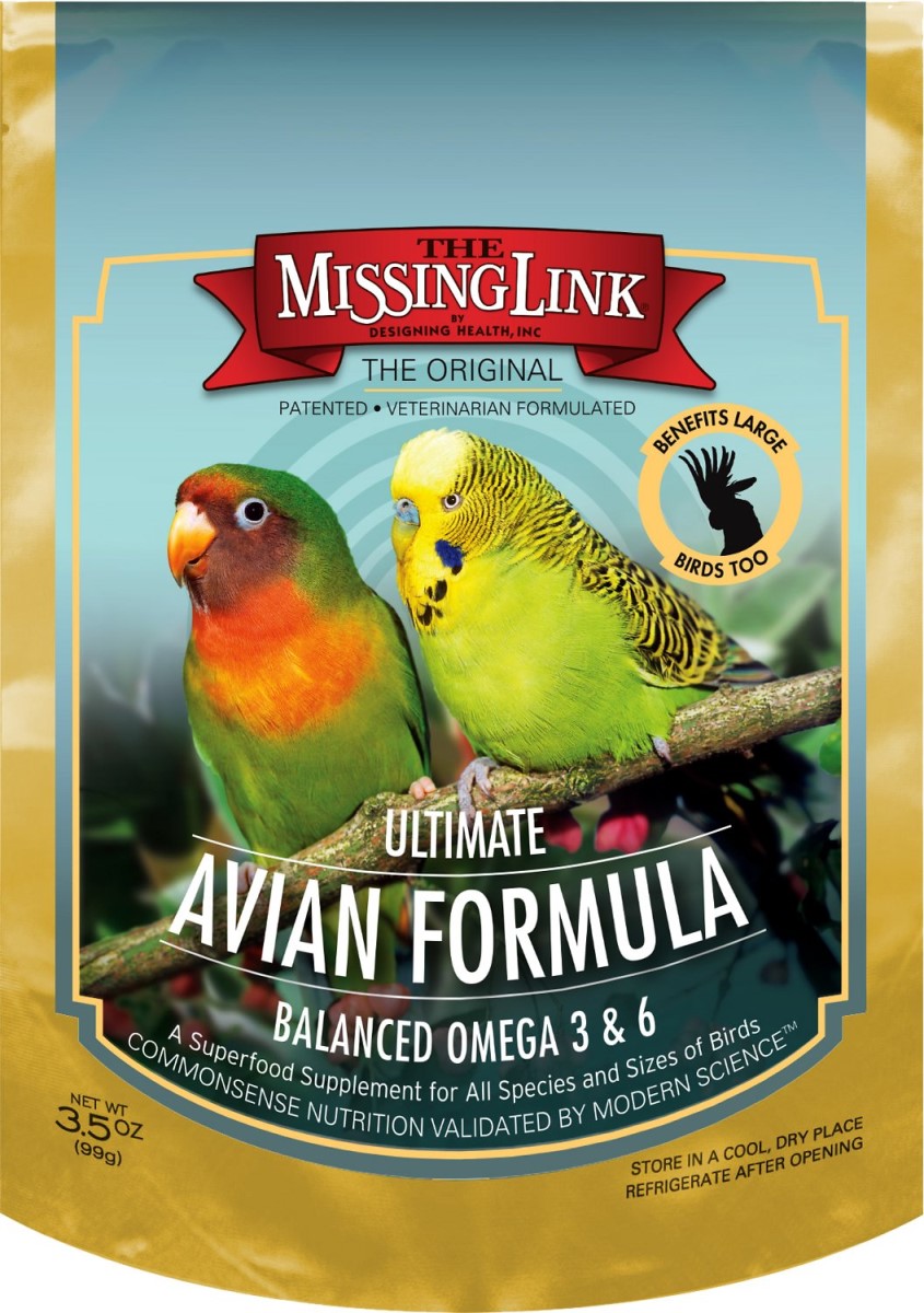 Missing Link Ultimate Avian Formula, 3.5 oz.