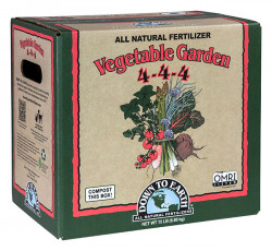 Down To Earth Vegetable Garden 4-4-4 Fertilizer, 15 lb.