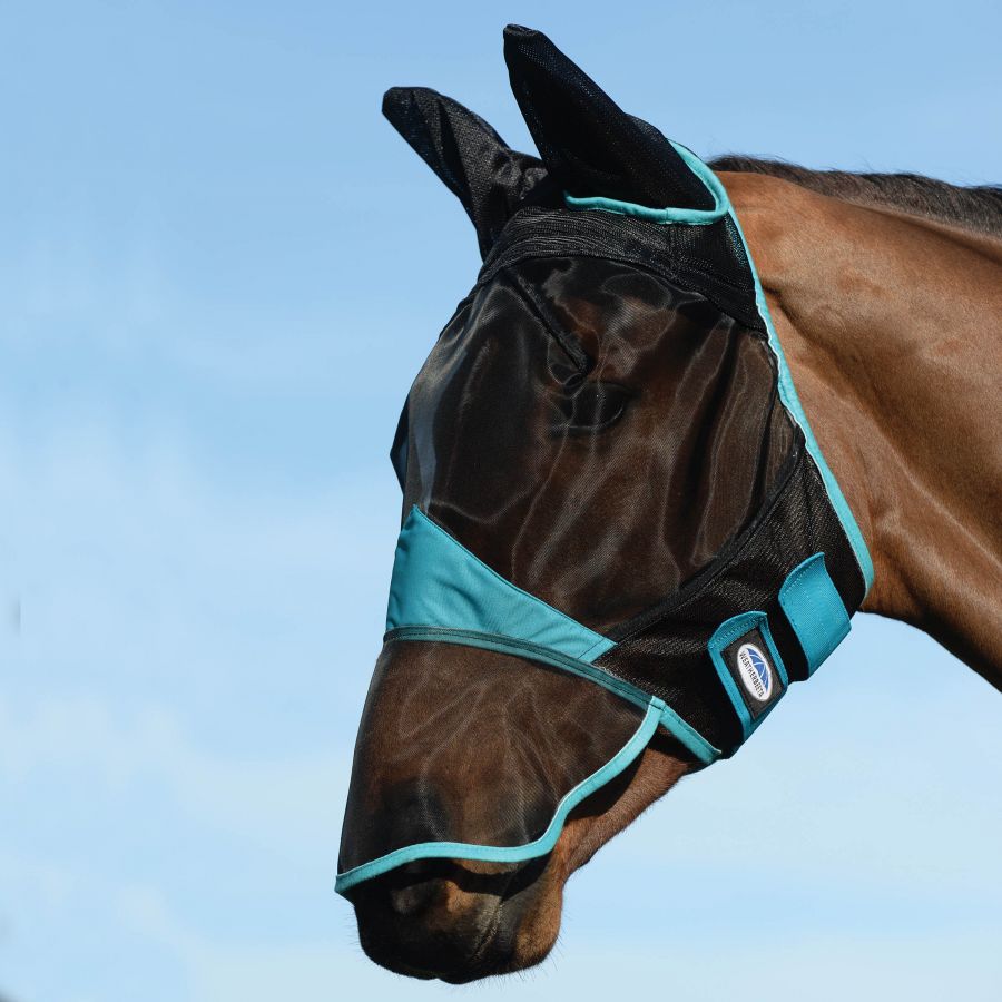 Weatherbeeta Comfitec Fine Mesh Fly Mask with Ears and Nose