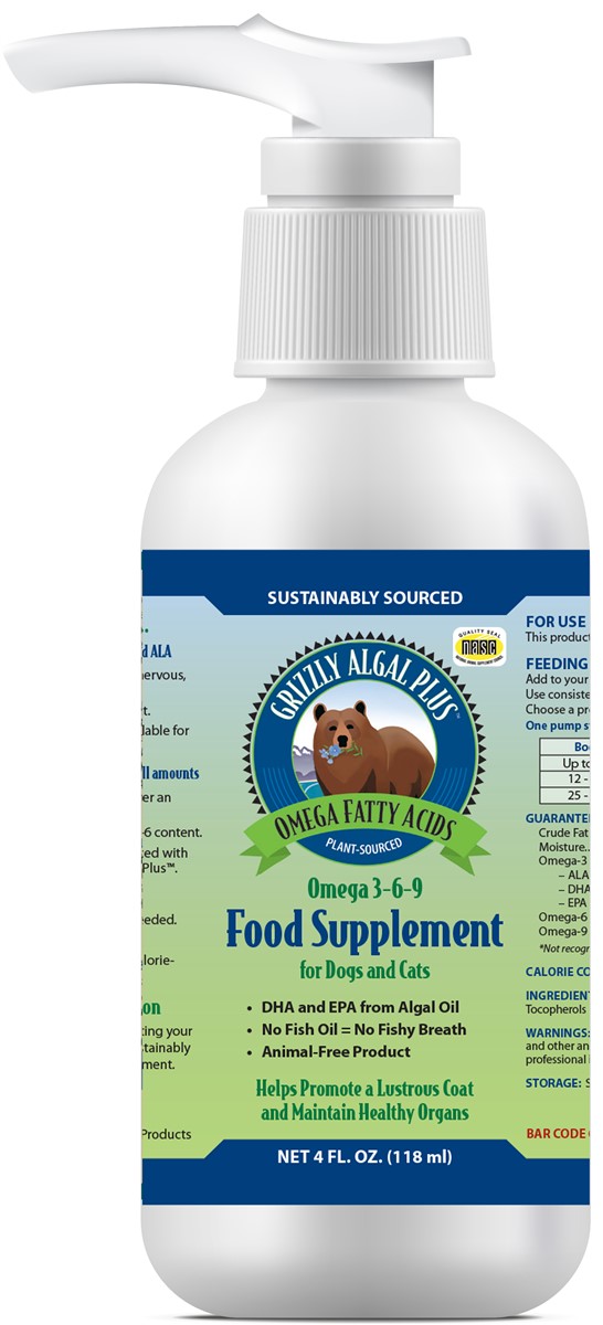 Grizzly Algal Plus Oil, 4 oz.