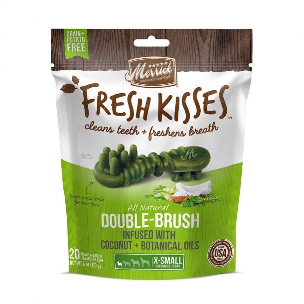 Merrick Fresh Kisses With Coconut Oil And Botanicals Xtra Small 6 oz