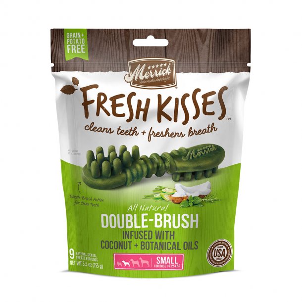 Merrick Fresh Kisses With Coconut Oil And Botanicals Small 6 oz
