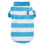 Casual Canine Blue Stripe Polo