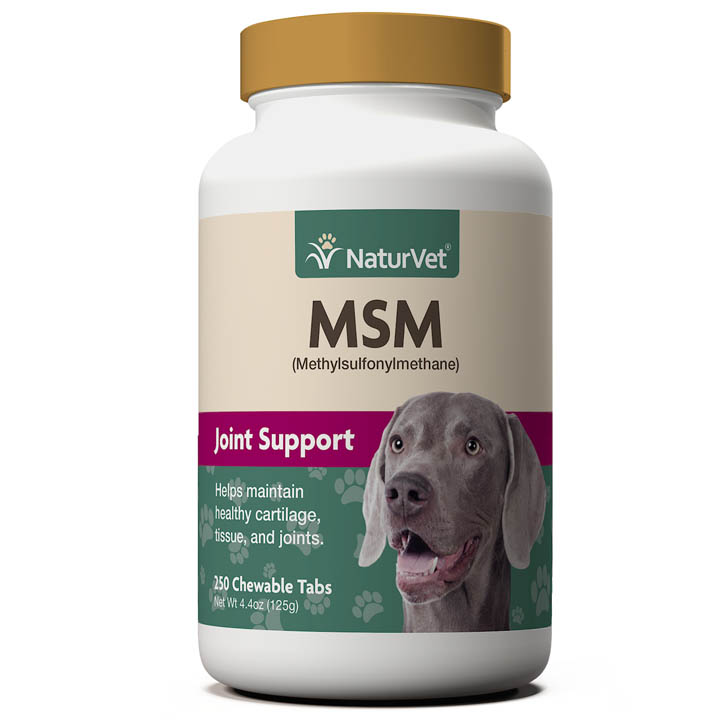 NaturVet MSM Tablets, 250 ct.