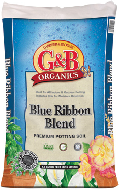 Gardner & Bloome Organics Blue Ribbon Potting Soil, 1.5 cu. ft.