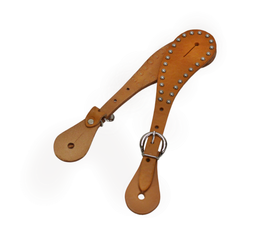 Ladies Spur Strap with Silver Dots