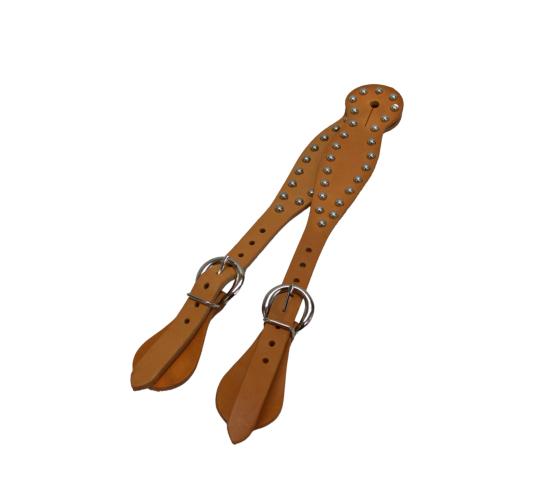 Men's Spur Strap with Silver Dots