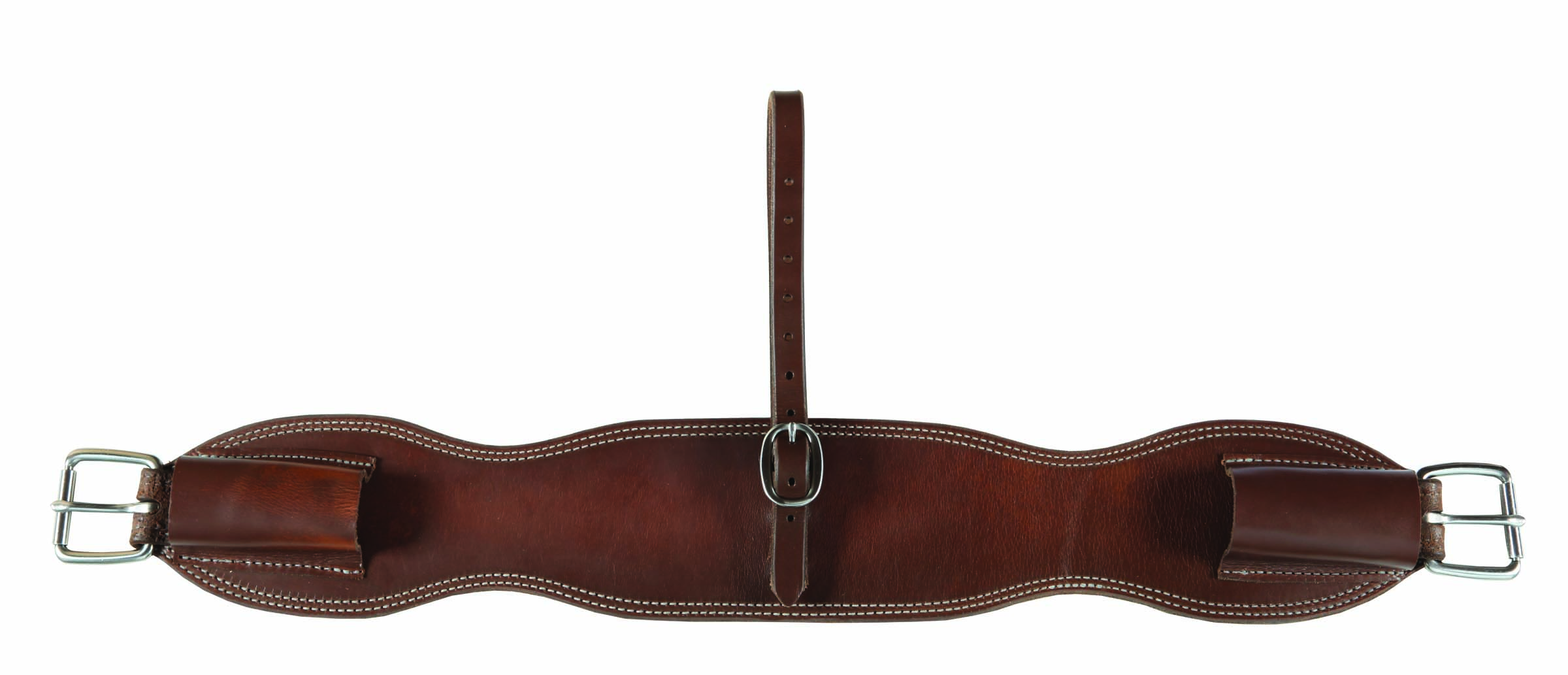 Oiled Harness Leather Back Cinch