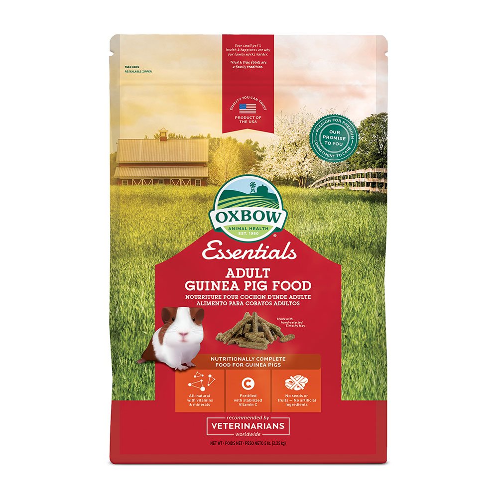 Oxbow Animal Health® Essentials Adult Guinea Pig Food, 5 lb.