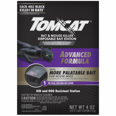 Advanced Formula Disposable Rat Bait Station, 1 pk.