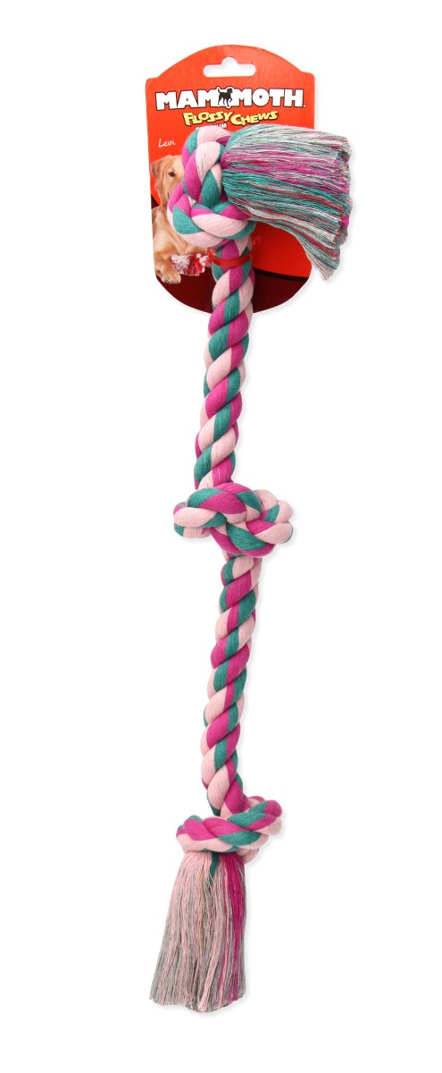 Mammoth 3 Knot Rope Tug, Medium, Color