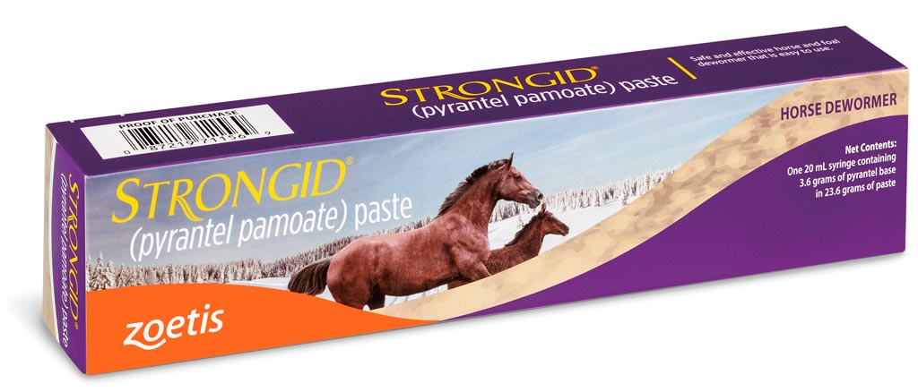 Strongid Equine Dewormer Paste