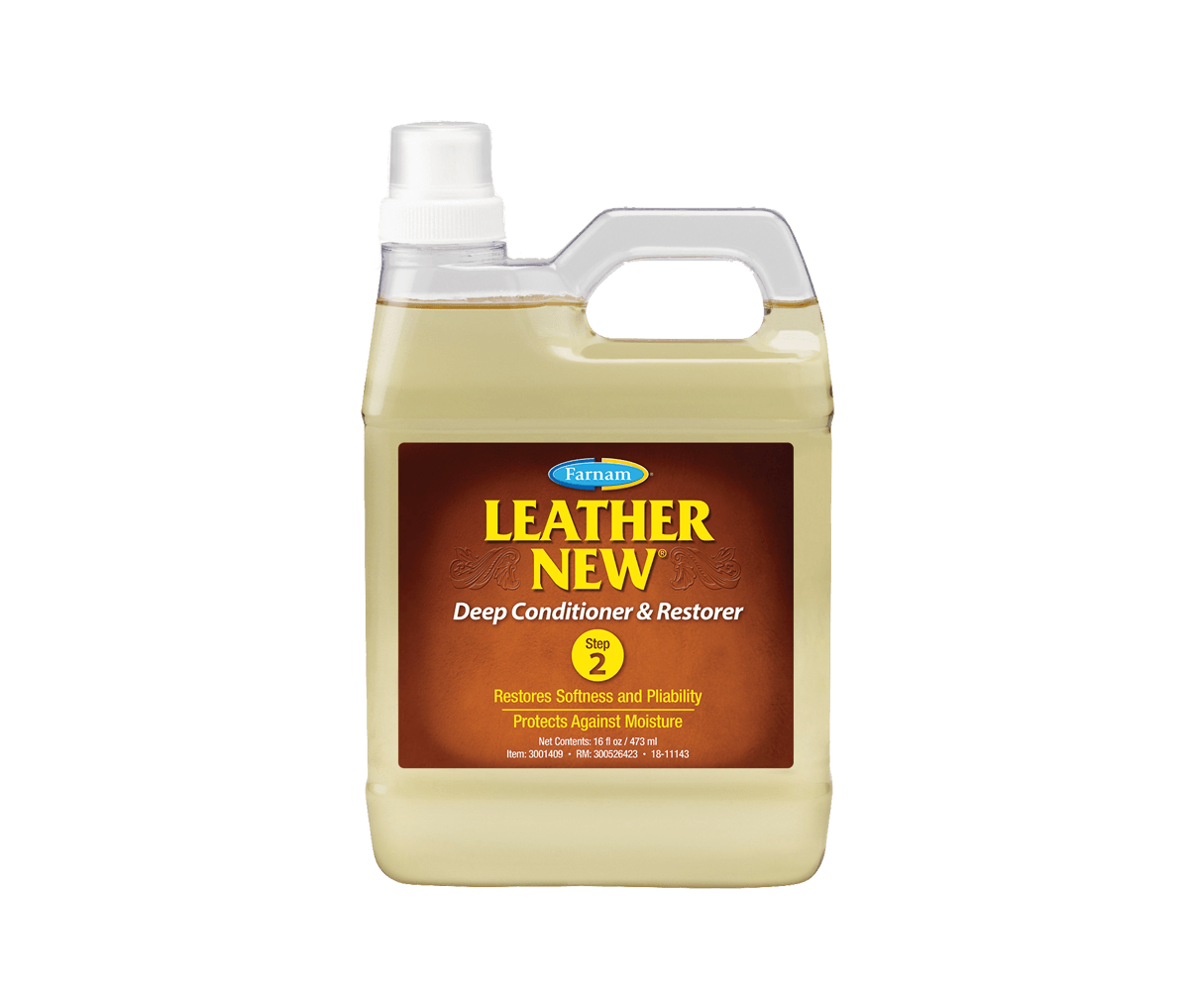 Leather New Deep Conditioner & Restorer, 16 oz.