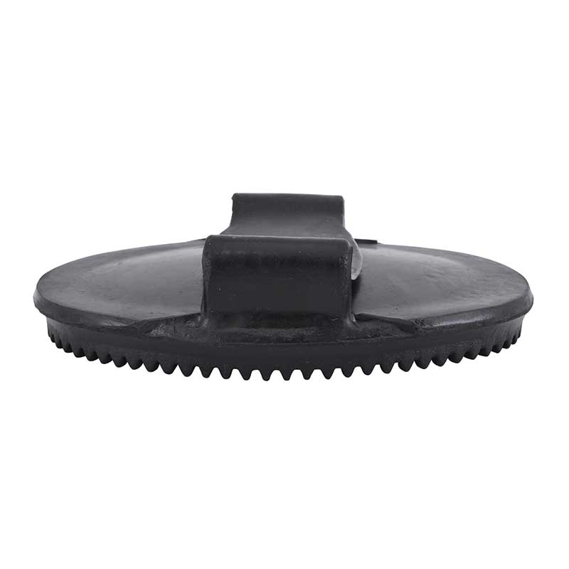 Black Rubber Curry Comb