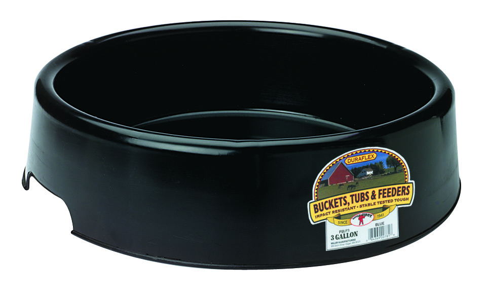 Miller Feed Pan Black