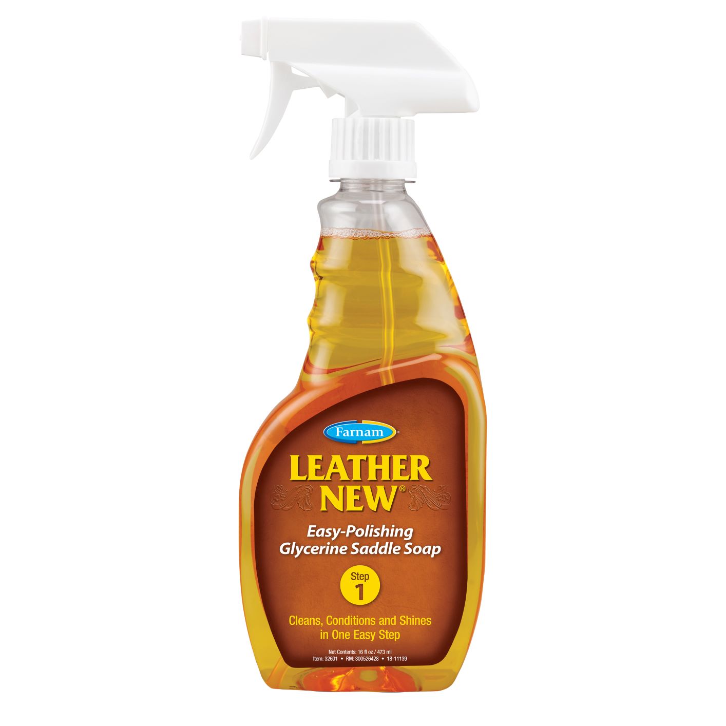 Leather New Easy-Polishing Glycerine Saddle Soap, 32 oz.