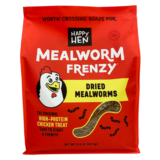 Happy Hen Mealworm Frenzy, 5 lb.