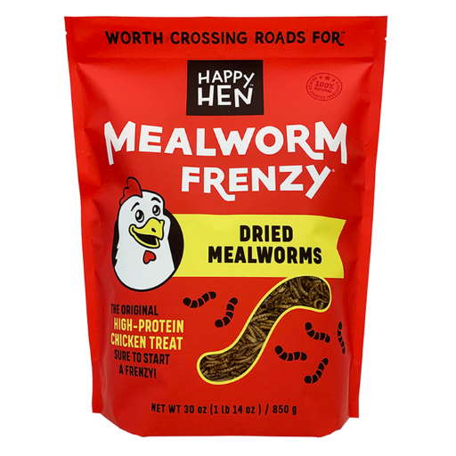 Happy Hen Treats Mealworm Frenzy, 30 oz.