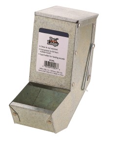 Pet Lodge Rabbit Feeder Solid Bottom 3in