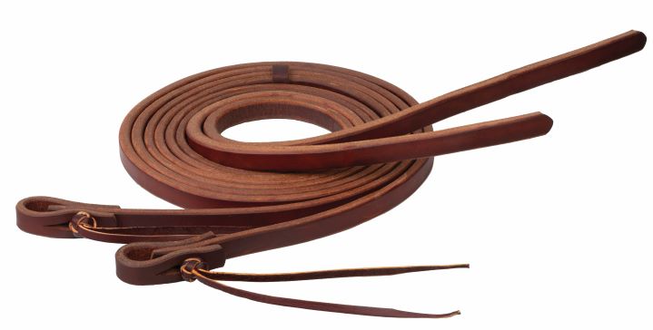 Working Tack Extra Heavy Harness Split Reins with Pineapple Knot Ends, 5/8"