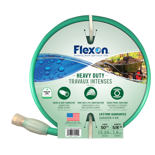Flexon Rubber Hose, 50'