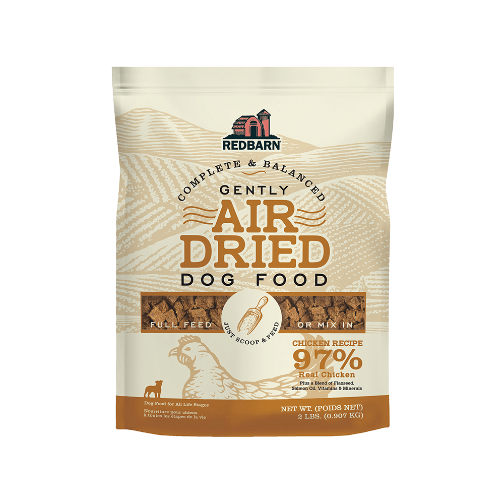 Redbarn Air Dried Dog Food, Chicken, 2 lb.